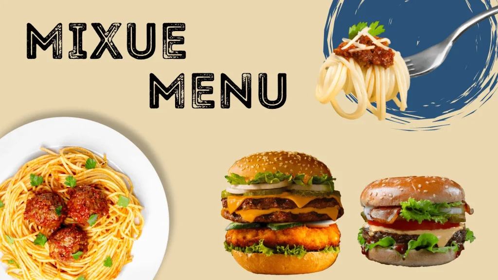 Mixue Menu