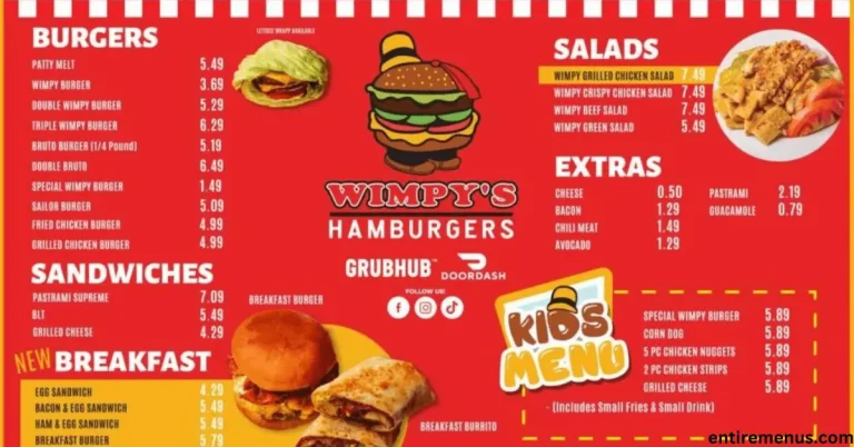 Wimpy Menu